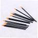 Mikinona 100pcs Tool Wands Cosmetic Point Lip Makeup Fine Applicator Brush Eyeliner Gloss Disposable - Buy Online on GoSupps.com