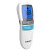 HoMedics No Touch Infrared Thermometer - Non-Contact Portable Forehead Temperature Reader 1-Second Instant Measurement Easy to Read LCD Display Fever Alarm Night Mode Auto-Off - 2yr Guarantee TE-200 Single