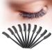 Buy AKOAK 10 Pcs Black Eyelash Comb & Mini Eyebrow Makeup Tool - Perfect for Ladies & Girls - International Shipping Available - Buy Online on GoSupps.com