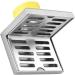 Anti-wear L Stainless Steel Bathroom Tile Insert Floor Drainer Square Corner Floor Drain Wall Corner Floor Drain Square Corner Floor Drain Wall Corner Floor Drain - Buy Online on GoSupps.com