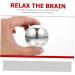 Shop Toddmomy Baoding Iron Balls - Stainless Steel Massage Balls for Hand Training | 5.3cm Silver Baoding Balls - International Shipping Available - Buy Online on GoSupps.com