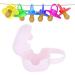 Gloglow Pink Pacifier Holder & Container - Portable Clip Storage for Babies | Travel-Friendly Pacifier Chain & Etui - Buy Online on GoSupps.com