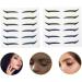 POPETPOP 12 Pairs Glitter Eyeliner Eye Skin Sticker Eyeliner Decal Double Eyelid Stickers Reusable Double Eyelid Tapes Eye Makeup Stickers Eye Makeup Tools Eyes Miss Applique - Buy Online on GoSupps.com
