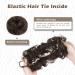 BARSDAR Curly Messy Bun Hairpiece in 4# Brown - 100% Human Hair Scrunchie for Women & Kids - Updo Chignon Extension - 5.1 inch - Buy Online on GoSupps.com