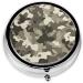 Buy Army Digital Camouflage Mini Round Pill Box - 3 Compartment Portable Medicine Organizer for Travel Home & Office - Buy Online on GoSupps.com