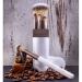 Vegan Makeup Brush Set - Luvia Travel Set Macchiato | 5 Cosmetic Brushes & Storage | Schwaz - White/Macchiato - Buy Online on GoSupps.com