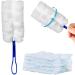 30Pcs Duster Refills with 1 Short Handle Hand Dusters for Cleaning Disposable Cobweb Duster Heads Static Dust Removal Dusting Tools Hand Dusters for Cleaning Furniture Blinds Ceiling Fans - Buy Online on GoSupps.com