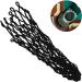 6PCS Hollow Out Pool Table Pocket Nets for Billiards Training - Black - Buy Online on GoSupps.com