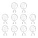 AJOIDR Adjustable Angles Ear Spoon Magnifier 10pcs Earwax Assist Magnifying Glass for for ClearerVision for Adults & Children
