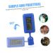 Fondotin Reptile Hygrometer with Suction Cups | Digital Thermometer for Leopard Gecko Tanks | Accurate Temperature Meter - 10x3x1.5cm - Buy Online on GoSupps.com