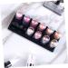 VINTORKY 12pcs 12 Shadow Box Eyeshadow Make up Kit Makeup Stick Eye Brightener Stick Plastic - Buy Online on GoSupps.com
