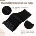 FSHINE 35cm Clip-in Extensions - 120g Real Remy Black Hair | Smooth Brazilian Human Hair for Women - 7 Pieces - Buy Online on GoSupps.com