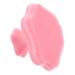 Housoutil Silicone Cleansing Brush Facial Cleansing Brush for Blackhead Facial Scrubber Face Washers Face Scrub Facial Cleansing Brush Exfoliator Manual Silica Gel Pink Cleanser 7.5x7.4cm Pink