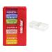 Com -Four drug doser 7 days - medication box (in the morning lunch in the evening) - Pill dose - tablet dose - weekly dose + pillic box with 3 compartments (01 pieces - red with accessories)