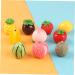 VICASKY 6pcs phone case ornaments Charm charm decorative fruit model miniature DIY accessories window fake fruit decorations DIY resin crafts decor artificial fruit decor crafts - Buy Online on GoSupps.com