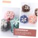 3pcs Healeved Bath Ball Set - Portable Loofah Body Scrubbers for a Relaxing Shower Experience | Convenient and Comfortable Skin Care - Buy Online on GoSupps.com