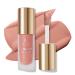 FV Liquid Blush High Pigmented Soft Cream Blush for Cheeks Long Lasting Blush Liquid with Dewy Finish Breathable & Lightweight Makeup Blush for Natural Look (Honey 5g) Honey 5 g (Pack of 1)
