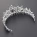 Frcolor Blue Crystal Crown Tiara - Bridal Headpiece & Rhinestone Headband for Weddings & Parties - Buy Online on GoSupps.com