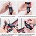 CO2 Inflator Kit with 4 x16g Cartridges - Presta & Schrader Valve Compatible - Bike Pump for Road and Mountain Bikes - Buy Online on GoSupps.com