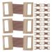 Elastic Bandage Clips 100pcs Bandage Wrap Clips Stretch Metal Clasps Replaceable Wrap Fastener Holder Bandage Fixing Buckle for Various Types Bandage