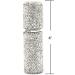 Bestbling Rhinestone Empty Portable spray bottle cosmetic Perfume spray bottle spray essential oil bottle glass perfume bottle 10ML (Silver) - Buy Online on GoSupps.com