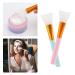 Silicone Facial Mask Applicator & Skin Care Tools Set - 4 Pcs Face Scrubber Mask Brush & Lip Exfoliator for Flawless Skin - Buy Online on GoSupps.com