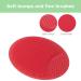 Zroven 4-Piece Silicone Face Brush Cleaning Pads - Acne Removal & Pore Cleanser Tool in Random Colors - Buy Online on GoSupps.com