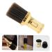 Lurrose Body & Face Bronzer Powder Brush | Hairdressing Cleaning Brush & Scarf | Man Care Supplies - Golden 13.5x6 cm - Buy Online on GoSupps.com