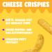 Ahead Crispies Cheese - High Protein Chips | 24% Protein Low Fat Vegan Gluten-Free Delicious Healthy Snacks - No Added Sugar No Palm Oil - Buy Online on GoSupps.com