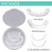 Giural Cosmetic Veneers - 2 Pairs of Temporary Teeth Prostheses for Upper & Lower Jaw - Snap-On Comfort for Bad Teeth - Buy Online on GoSupps.com