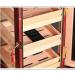 MOLVUS Cigar Box Cigar Cabinet-Cigar Humidifier Three-Layer Box Large Capacity Cigar Box Cigar Moisturizing Cabinet Decorative Box - Buy Online on GoSupps.com