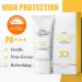 SPF 50 Face Moisturiser Sun Cream SPF 50 Sunscreen SPF 50 With Water & Sweat Resist Suncream Factor 50 For Face Face Sun Cream SPF 50 For UVA & UVB Protection Non Greasy Lightweight - Buy Online on GoSupps.com