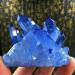 Stone Blue Titanium Rainbow Aura Lemurian Quartz Cluster Crystal Point Balance Gemstone Decoration Crystal Cluster (Size : 60-70g) - Buy Online on GoSupps.com