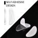 Non-Slip Nose Pads For Glasses(10 Pairs) - Invisible Self-Adhesive Silicone Heightened Nose Pads For Glasses - Glasses Accessories Suitable For Glasses Sunglasses (Transparent) - Buy Online on GoSupps.com