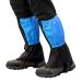 Tnsland outdoor gaiters waterproof gaiters adjustable breathable leg protection snow hiking gaiter gaver hiking for hiking climbing trekking snow hiking 1 pair of blue