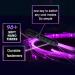 Blueple Rechargeable 6ft Fiber Optic Whip | Multi-Color LED Pixel Whip for Dance | Light Up 360 Swivel Sparkle Flow Toy - Buy Online on GoSupps.com