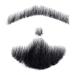 Faux Hommes Barbe de la Barbe r elle Moustache Moustache Barbe la Vie comme la Moustache de Vraie Cheveux Fausse Moustache pour l'homme Vie comme la Moustache de Vraie Cheveux