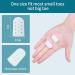 Hoogoo Pinky Toe Protectors 10-Pack - Toe Caps Covers for Corns, Blisters, Hammer Toes - Toe Pain Relief - with Hole for Comfort - Buy Online on GoSupps.com