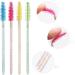PJRYC 5 0PCS / Sac Sourcils Mascara Baguette Spoolie Spoolie Brosse Jetable Lash Wands Extension Extension Extension DE COULAGE POIGNES DE Mascara Bague (Handle Color : All Black) - Buy Online on GoSupps.com