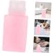 PLAFOPE Makeup Remover Pump Dispenser Pump Bottle Dispenser Mini Water Dispenser Nail Polish Remover Liquid Pump Dispenser Makeup Remover Container Push down Pump Dispenser 6x5x13cm Pink - Buy Online on GoSupps.com