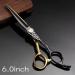 Hair Cutting Scissors 6 Inch Professional Scissors Set Hairdresser Professional Hairdressing Scissors Cut Hair Accessories Thinning Barber Tool - Buy Online on GoSupps.com