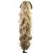 FRCOLOR 26-inch long Unordinary curls Klue clip ponytail extensions synthetic clip in cordel curly ponytail hair part pine clip hair extensions (16)