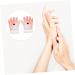 Housoutil 2 Pairs Wax Gloves Foot Spa Pe Bag - Buy Online on GoSupps.com