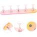Housoutil 1 Set Nail Practice Holder Nail Holder for Painting Nails Nail Decorations Magnetic Nail Stands Nail Art Beauty Nail Holders Press on Nails Rack Training Plastic Oval Acrylic 12.8x3.7cm As Shown - Buy Online on GoSupps.com