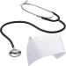 Sumind Stethoscope Nurse Hat Halloween Costume Accessory for Paramedic Doctor Nurse Cosplay Costume Accessories for Men and Women As Pictures Shown