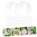 SEWACC 60 Pcs Acrylic Round Sheet Round Acrylic Board Acrylic Boards for DIY Multifunction Key Chain - Buy Online on GoSupps.com