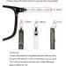 Replacement Glasses Temples - Metal Frame Transparent Temple Parts for Optimal Fit - Buy Online on GoSupps.com