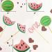 Set of 25 JeVenis Glitter Watermelon Cupcake Topper Watermelon One Cupcake Topper Baby Girl First Birthday Cupcake Topper - Buy Online on GoSupps.com
