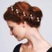 Mini Hair Claw Clips - No-Slip Glitter Jaw Clips for Women & Girls | Flower Metal Clamps (Gold-White Crystal) - Buy Online on GoSupps.com