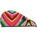 Rainbow Stripe Coral Velvet Dry Hair Cap | Anti-Frizz Cap for Curly Long & Thick Hair - International Shipping - Buy Online on GoSupps.com